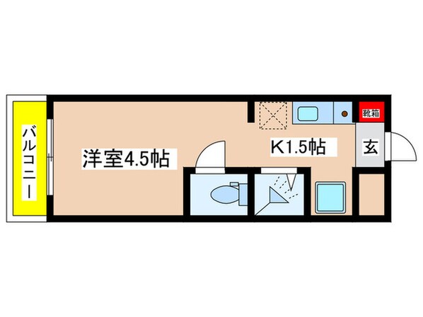 クライアント百合ヶ丘の物件間取画像